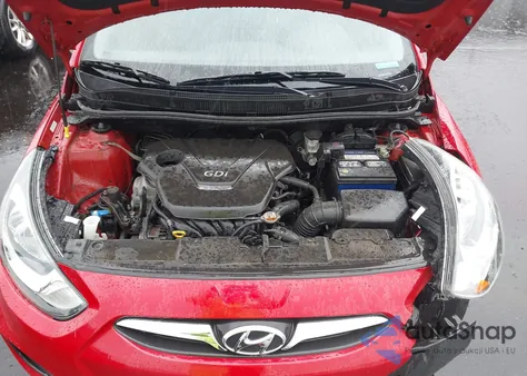 2013 Hyundai Accent Gls/Gs from USA, damaged, VIN KMHCT4AE1DU552672